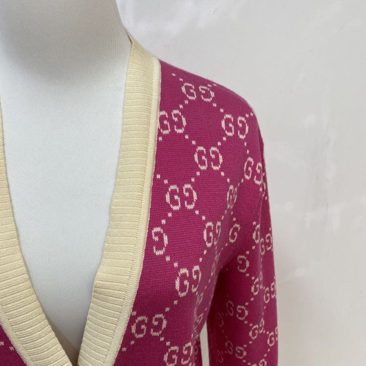 Gucci Gucci GG Monogram Cardigan Size XS Size XS / US 0-2 / IT 36-38 - 7 Thumbnail