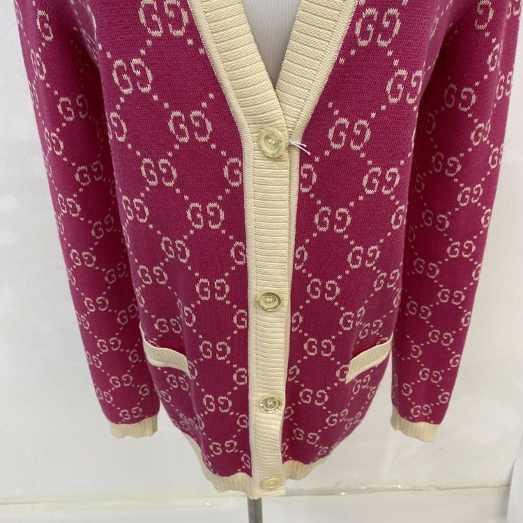Gucci Gucci GG Monogram Cardigan Size XS Size XS / US 0-2 / IT 36-38 - 8 Thumbnail
