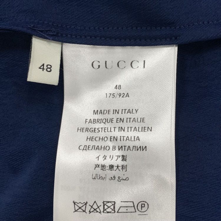 Gucci Gucci G9 Star Logo Bowling Shirt Size M Size US M / EU 48-50 / 2 - 4 Thumbnail