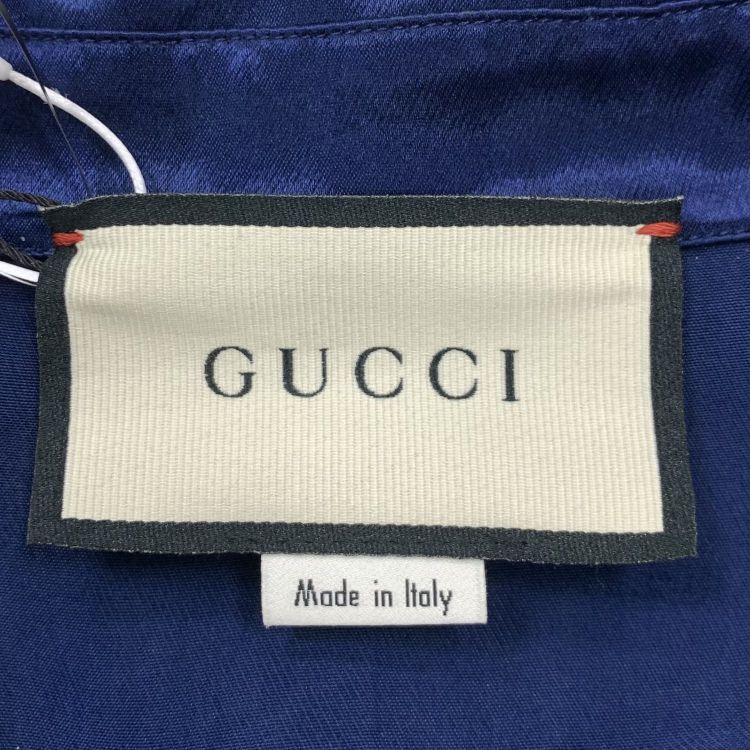 Gucci Gucci G9 Star Logo Bowling Shirt Size M Size US M / EU 48-50 / 2 - 3 Thumbnail
