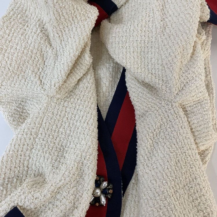 Gucci Gucci Web Trim Bouclé Jacket Size 36 Size XS / US 0-2 / IT 36-38 - 10 Thumbnail