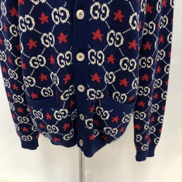 Gucci Gucci GG Star Monogram Cardigan Size S Size US S / EU 44-46 / 1 - 10 Thumbnail