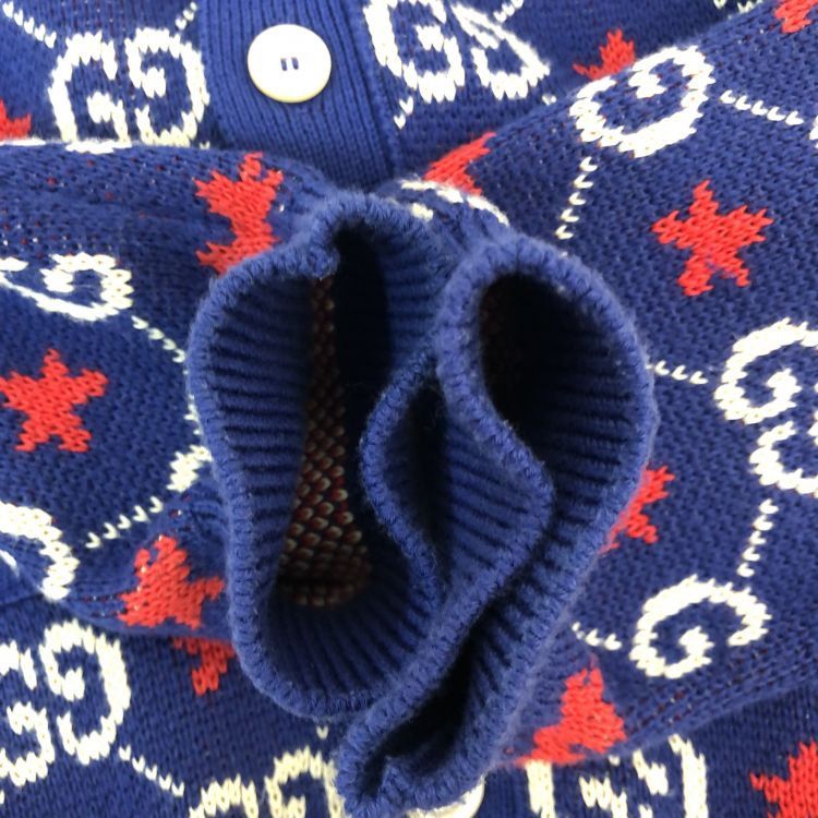 Gucci Gucci GG Star Monogram Cardigan Size S Size US S / EU 44-46 / 1 - 13 Thumbnail
