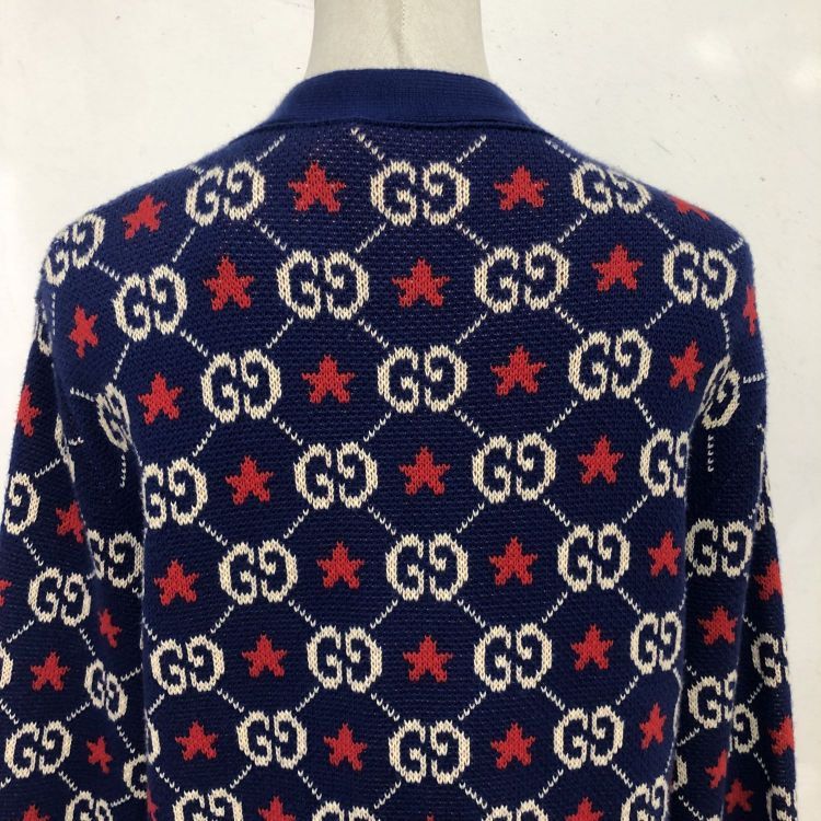 Gucci Gucci GG Star Monogram Cardigan Size S Size US S / EU 44-46 / 1 - 11 Thumbnail