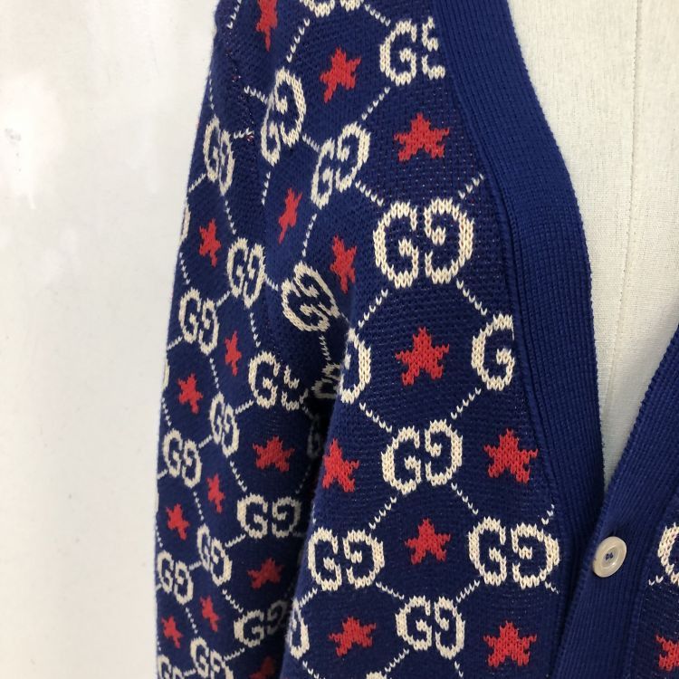 Gucci Gucci GG Star Monogram Cardigan Size S Size US S / EU 44-46 / 1 - 8 Thumbnail