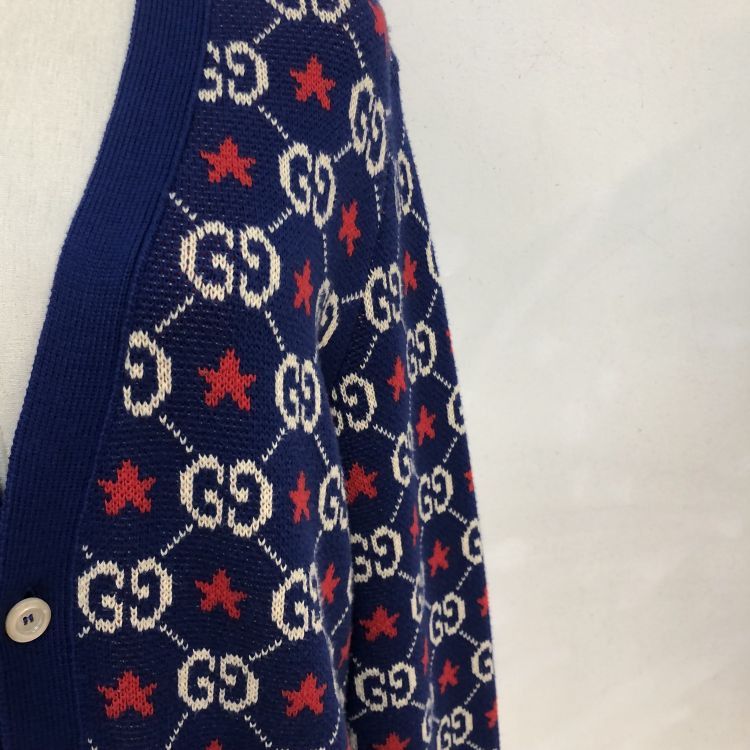 Gucci Gucci GG Star Monogram Cardigan Size S Size US S / EU 44-46 / 1 - 9 Thumbnail