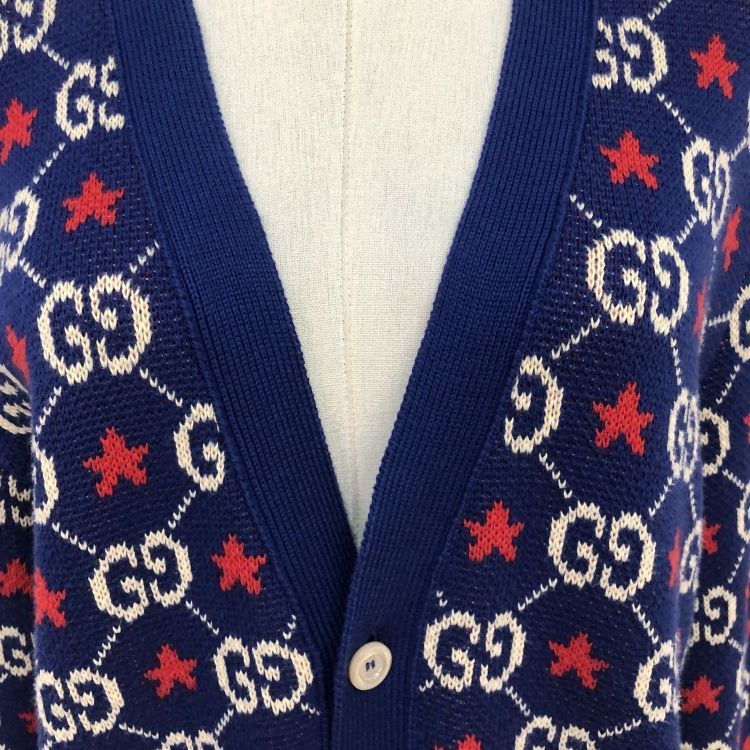 Gucci Gucci GG Star Monogram Cardigan Size S Size US S / EU 44-46 / 1 - 7 Thumbnail