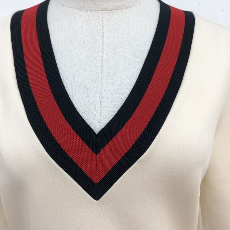 Gucci Gucci Striped Trim Mini Dress Size S Size S / US 4 / IT 40 - 7 Thumbnail