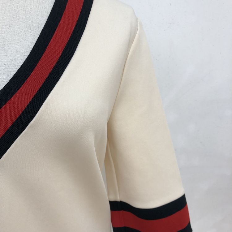 Gucci Gucci Striped Trim Mini Dress Size S Size S / US 4 / IT 40 - 9 Thumbnail