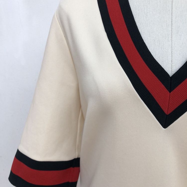 Gucci Gucci Striped Trim Mini Dress Size S Size S / US 4 / IT 40 - 8 Thumbnail