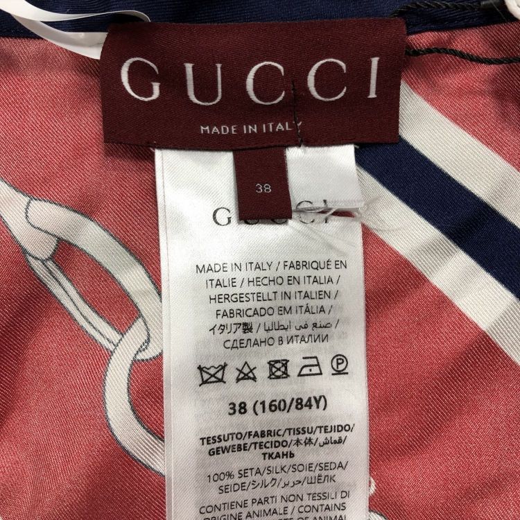 Gucci Gucci Horsebit Silk Button Up Shirt Size 38 Size XS / US 0-2 / IT 36-38 - 4 Thumbnail