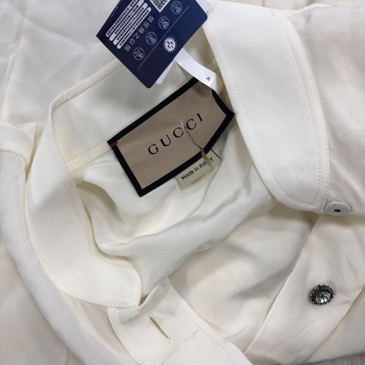 Gucci Gucci Silk Button Up Blouse Size 38 Size XS / US 0-2 / IT 36-38 - 7 Thumbnail
