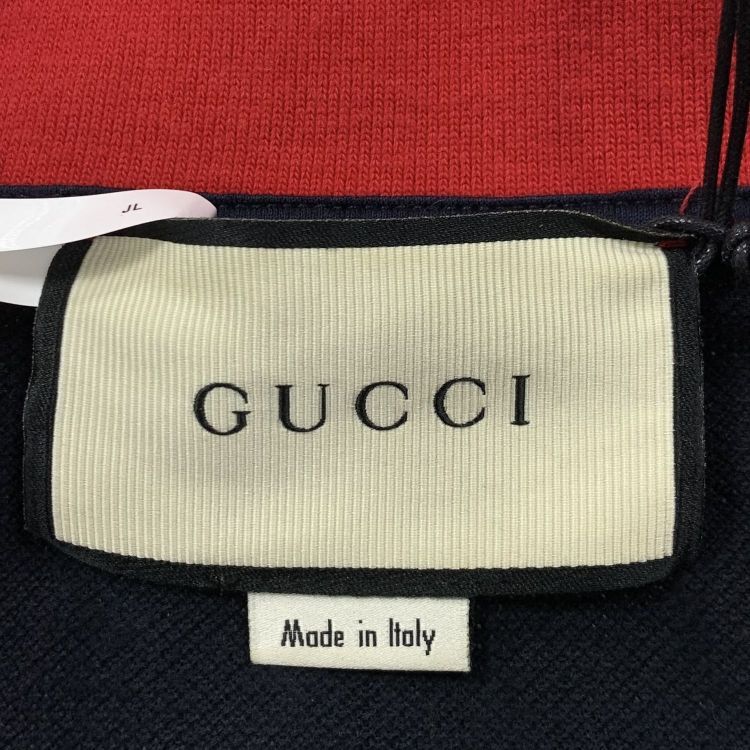 Gucci Gucci Bee Embroidered Polo Shirt Size M Size US M / EU 48-50 / 2 - 3 Thumbnail