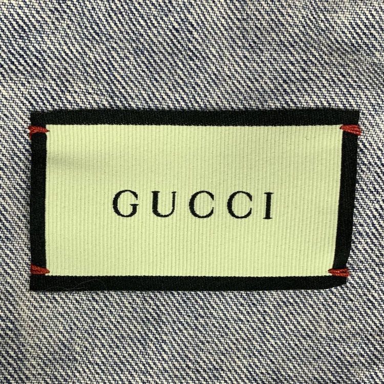 Gucci Gucci Apple Heart Patch Denim Jacket Size 36 Size XS / US 0-2 / IT 36-38 - 3 Thumbnail