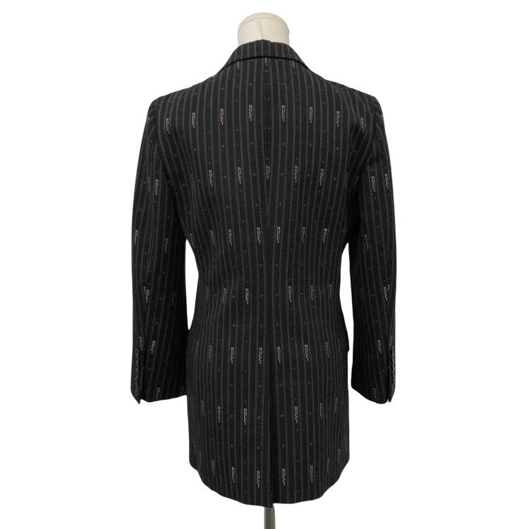 Gucci Gucci Logo Pinstripe Blazer Size 40 Size S / US 4 / IT 40 - 2 Thumbnail