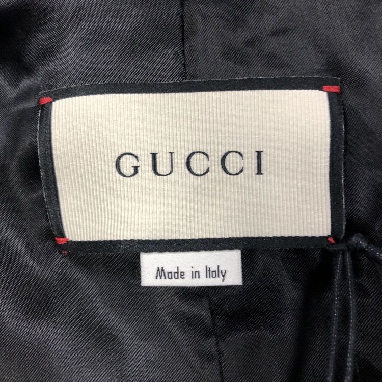 Gucci Gucci Logo Pinstripe Blazer Size 40 Size S / US 4 / IT 40 - 3 Thumbnail