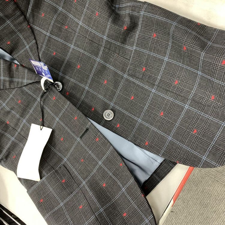 Gucci Gucci Gray Heart Plaid Blazer Size IT 42 Size M / US 6-8 / IT 42-44 - 7 Thumbnail