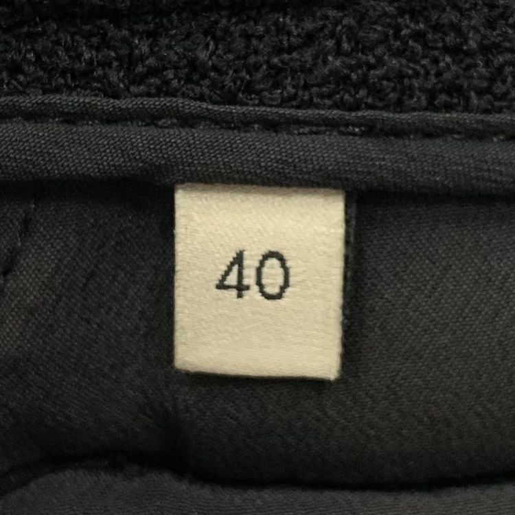 Gucci Gucci Black Wool Blend Pants Size 40 Size 27" / US 4 / IT 40 - 4 Thumbnail