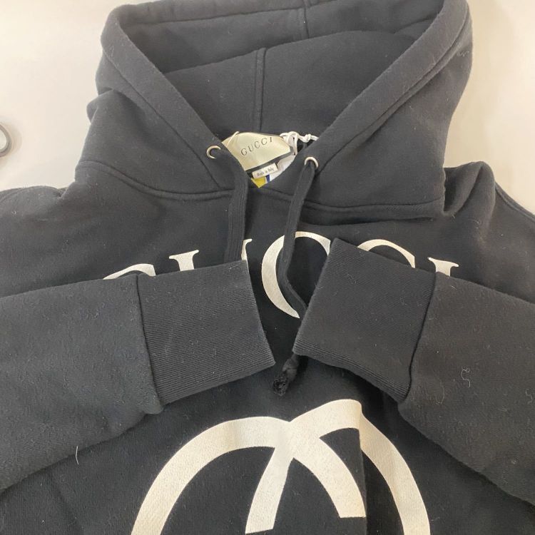 Gucci Gucci Logo Hoodie Size S Size US S / EU 44-46 / 1 - 11 Thumbnail