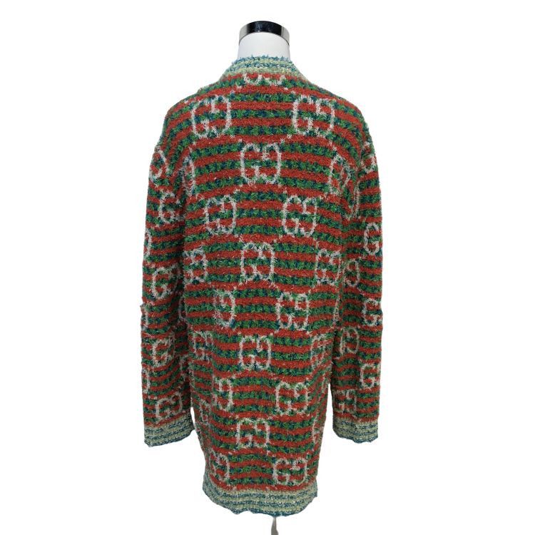 Gucci Gucci Multicolor GG Monogram Cardigan Size M Size US M / EU 48-50 / 2 - 2 Thumbnail
