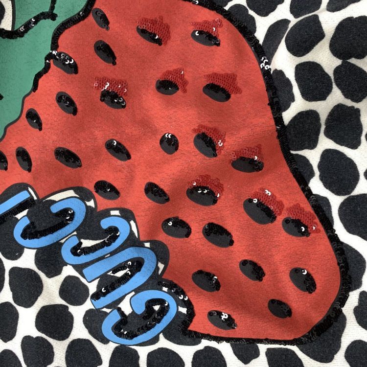 Gucci Gucci Strawberry Dot Sweatshirt Size S Size US S / EU 44-46 / 1 - 9 Thumbnail