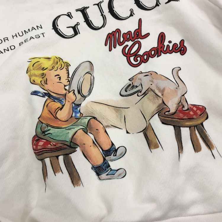Gucci Gucci Mad Cookies Graphic Sweatshirt Size XS Size XS / US 0-2 / IT 36-38 - 6 Thumbnail