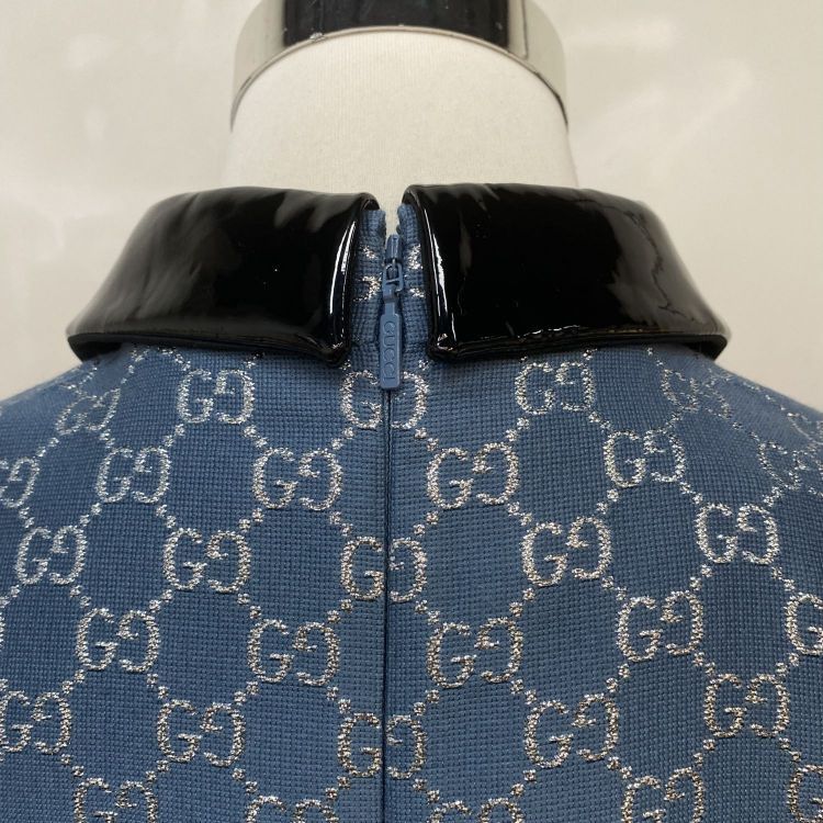 Gucci Gucci GG Logo Pattern Dress Size 46 Size L / US 10 / IT 46 - 8 Thumbnail