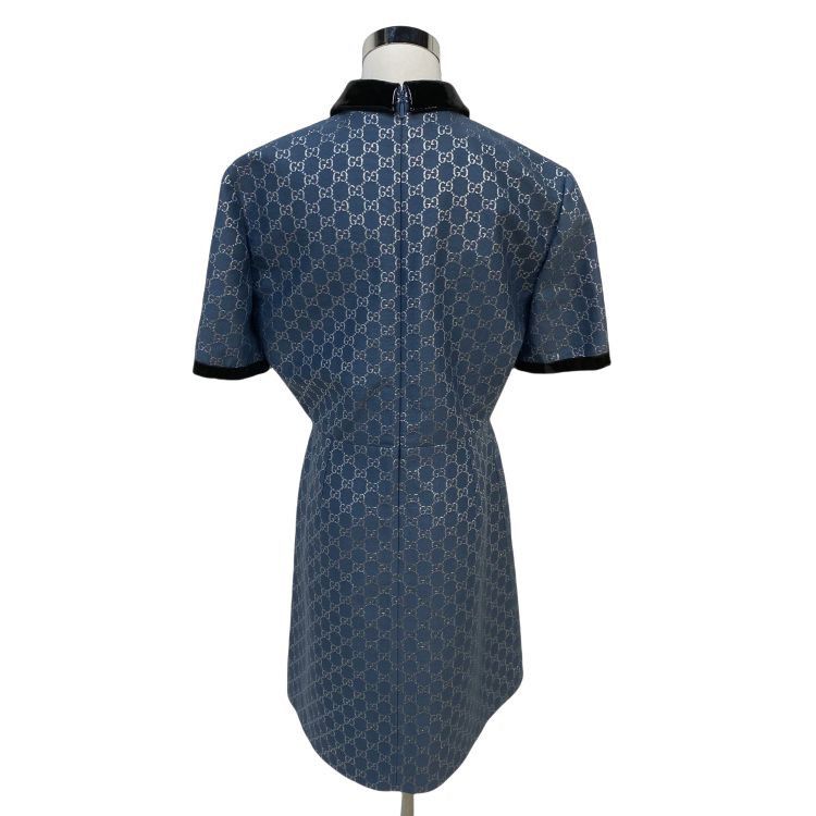Gucci Gucci GG Logo Pattern Dress Size 46 Size L / US 10 / IT 46 - 2 Thumbnail