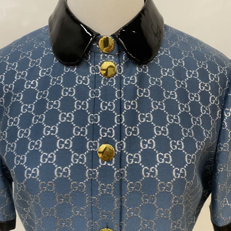 Gucci Gucci GG Logo Pattern Dress Size 46 Size L / US 10 / IT 46 - 6 Thumbnail