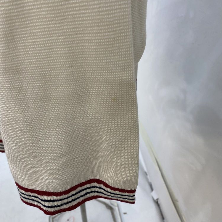 Gucci Gucci Red Trim Striped Cardigan Size XS Size XS / US 0-2 / IT 36-38 - 9 Thumbnail
