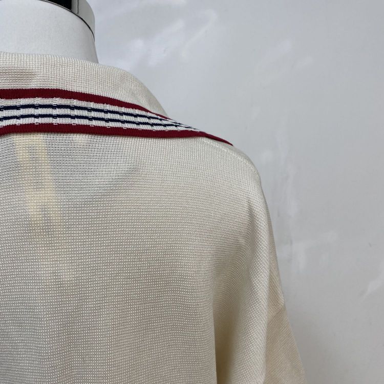 Gucci Gucci Red Trim Striped Cardigan Size XS Size XS / US 0-2 / IT 36-38 - 10 Thumbnail