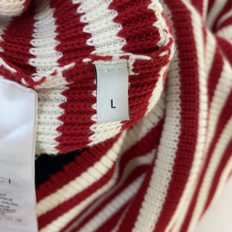 Gucci Gucci Striped Cardigan Size L Size US L / EU 52-54 / 3 - 4 Thumbnail