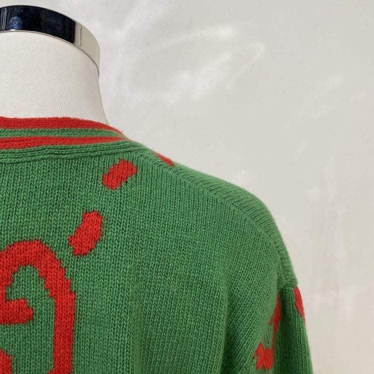 Gucci Gucci GG Logo Wool Cardigan Size S Size US S / EU 44-46 / 1 - 9 Thumbnail