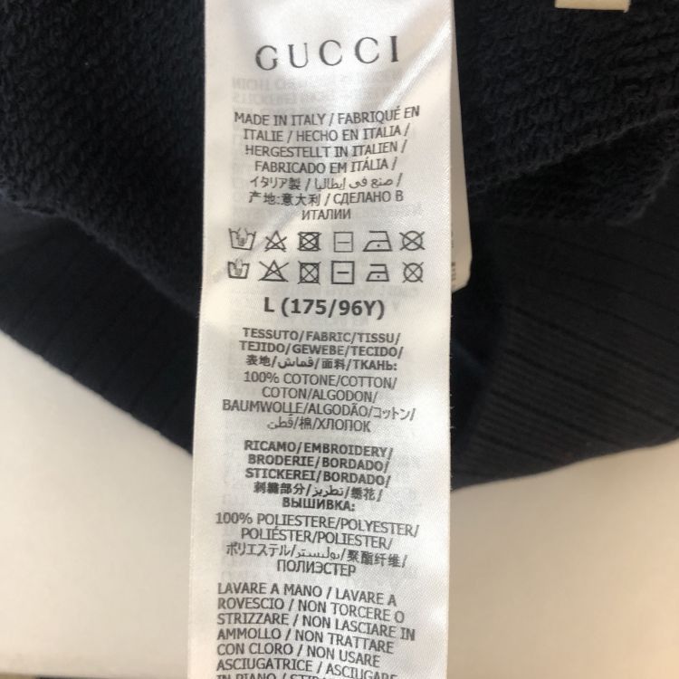Gucci Gucci Embroidered Sweatshirt Size L Size US L / EU 52-54 / 3 - 5 Thumbnail