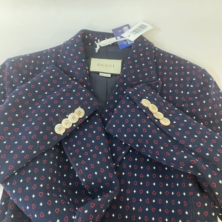 Gucci Gucci Heart Print Blazer Size 40 Size S / US 4 / IT 40 - 11 Thumbnail