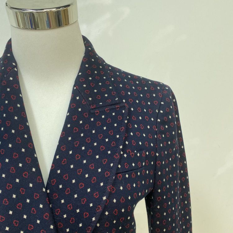 Gucci Gucci Heart Print Blazer Size 40 Size S / US 4 / IT 40 - 8 Thumbnail