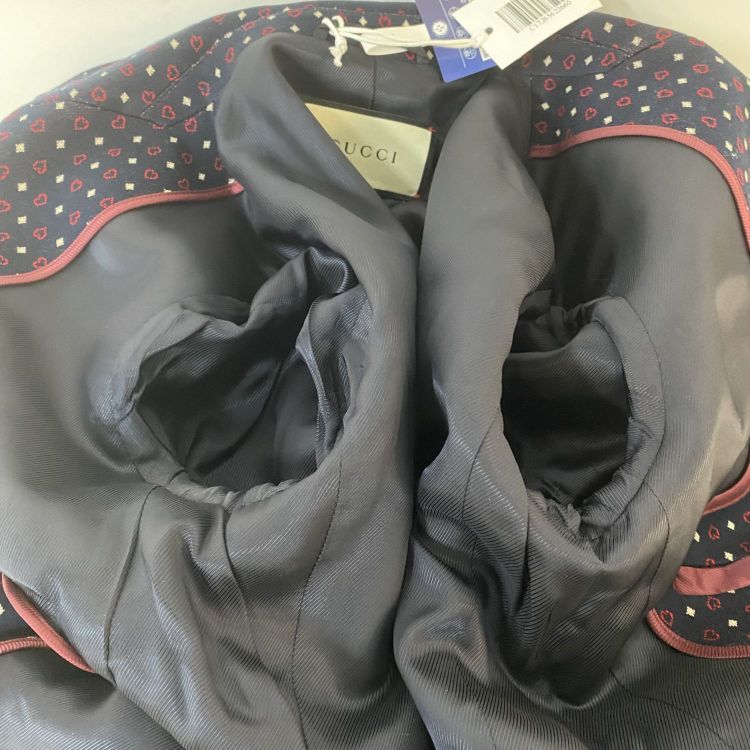 Gucci Gucci Heart Print Blazer Size 40 Size S / US 4 / IT 40 - 10 Thumbnail