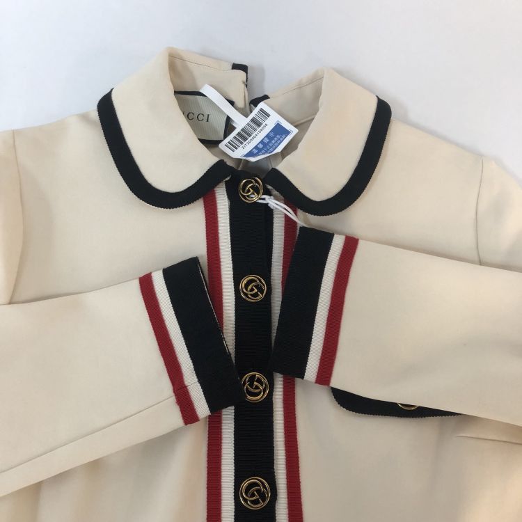 Gucci Gucci Striped Trim Dress Size M Size M / US 6-8 / IT 42-44 - 10 Thumbnail