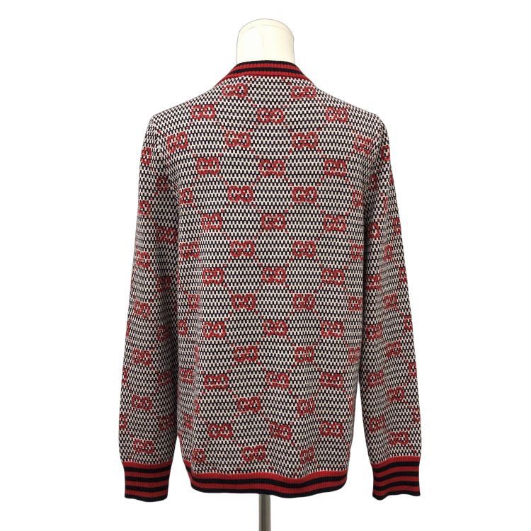 Gucci Gucci GG Logo Cardigan Size M Size US M / EU 48-50 / 2 - 2 Thumbnail