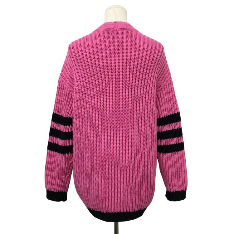 Adidas × Gucci Gucci x Adidas Logo Cable Knit Cardigan Size S Size S / US 4 / IT 40 - 2 Thumbnail