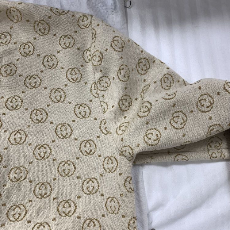 Gucci Gucci GG Monogram Metallic Cardigan Size S Size S / US 4 / IT 40 - 7 Thumbnail