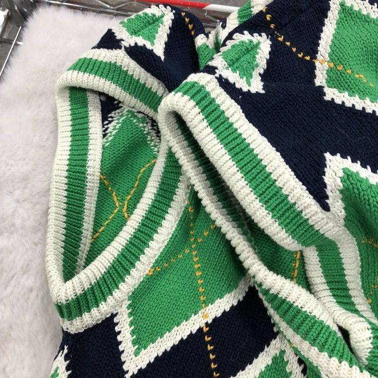 Gucci Gucci Argyle Knit Vest Size XS Size XS / US 0-2 / IT 36-38 - 8 Thumbnail
