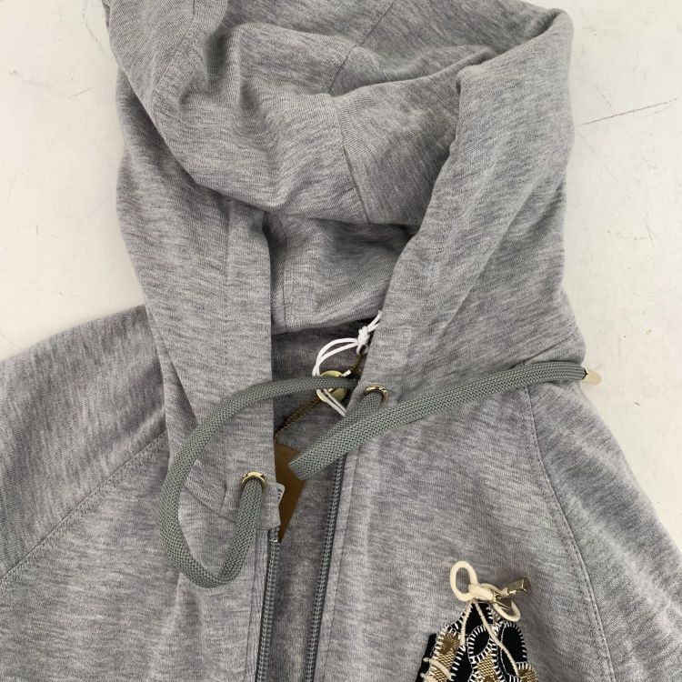 Gucci Gucci Embroidered Zip Up Hoodie Size S Size S / US 4 / IT 40 - 9 Thumbnail