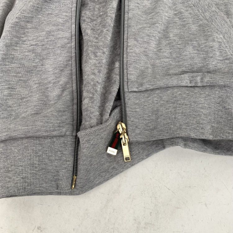 Gucci Gucci Embroidered Zip Up Hoodie Size S Size S / US 4 / IT 40 - 7 Thumbnail