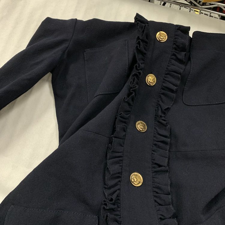Gucci Gucci Ruffle Button-Up Dress Size 42 Size M / US 6-8 / IT 42-44 - 7 Thumbnail