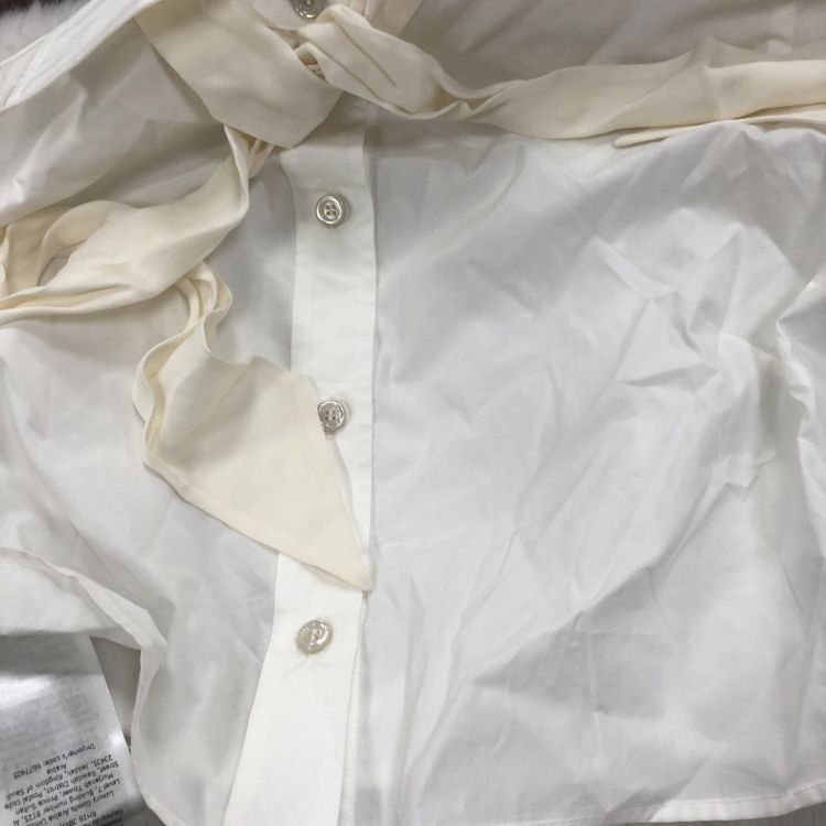 Gucci Gucci White Cotton Bow Blouse Size 38 Size XS / US 0-2 / IT 36-38 - 8 Thumbnail