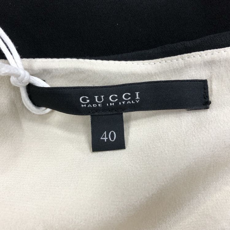 Gucci Gucci Colorblock Silk Midi Dress Size 40 Size S / US 4 / IT 40 - 3 Thumbnail