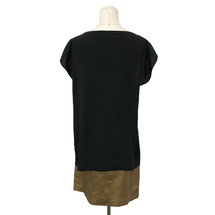 Gucci Gucci Colorblock Silk Midi Dress Size 40 Size S / US 4 / IT 40 - 2 Thumbnail