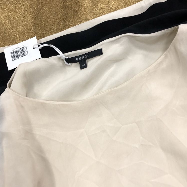 Gucci Gucci Colorblock Silk Midi Dress Size 40 Size S / US 4 / IT 40 - 5 Thumbnail