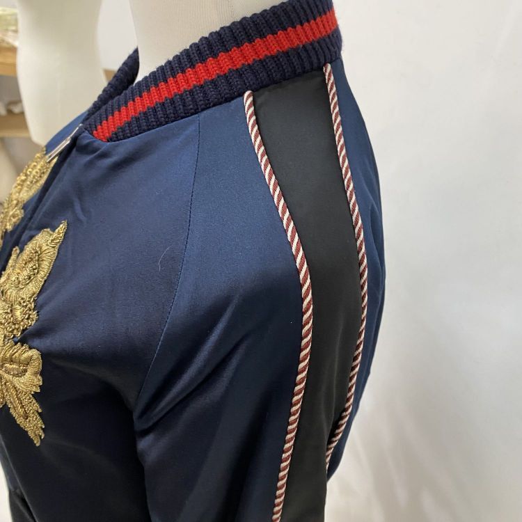 Gucci Gucci Floral Embroidery Bomber Jacket Size 46 Size US S / EU 44-46 / 1 - 8 Thumbnail